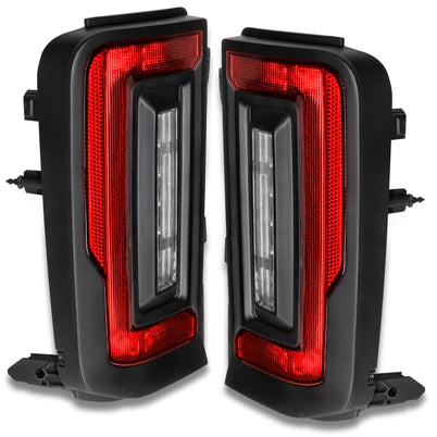 ORACLE LIGHTING FLUSH STYLE (LENSLESS) LED TAIL LIGHTS FOR 2021-2023 FORD BRONCO Tinted 5892-504-T