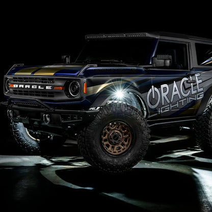 Oracle – ColorSHIFT RGB+W Underbody Wheel Well Rock Light Kit 8-Piece – Universal – 5895-339-8