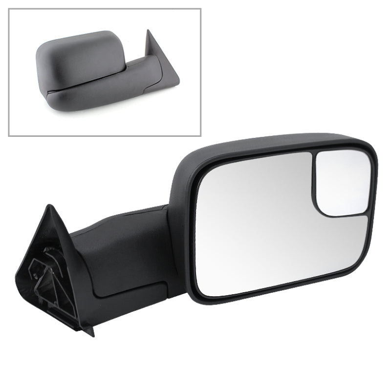 Xtune Dodge Ram 94-01 Manual Extendable Manual Adjust Mirror Right MIR-DRAM94-MA-R SPYDER