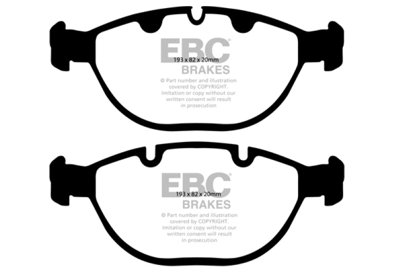 EBC GreenStuff Front Brake Pads - DP61472 EBC