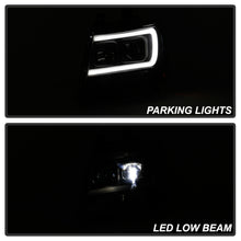 Load image into Gallery viewer, Spyder Chevy Suburban 1500/2500 07-14 Tahoe 07-14 LED Headlights Black PRO-YD-CSUB07V2PL-BK