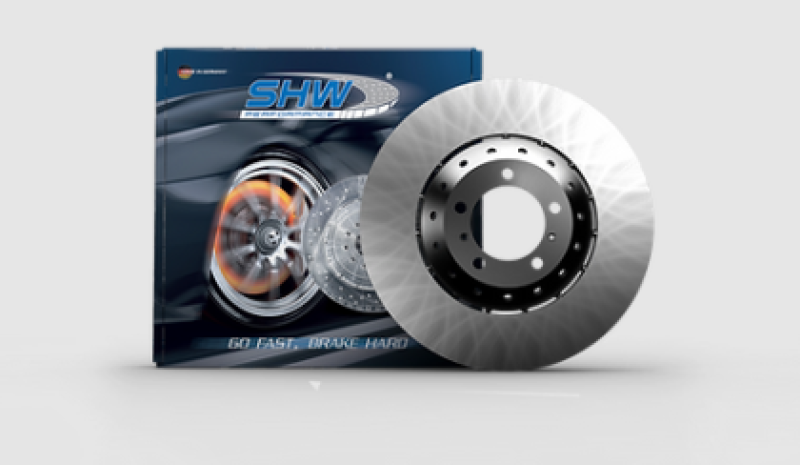 SHW 19-21 Porsche Cayenne S 2.9L w/19in Wheels/NAO Pads Left Frt Smooth LW Brake Rotor (9Y0615301Q) SHW Performance