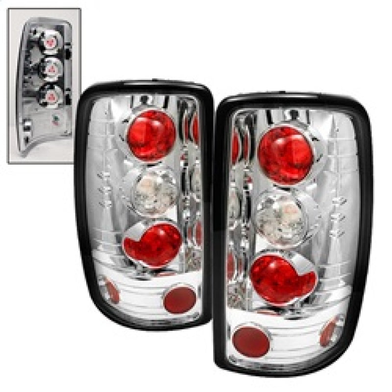 Spyder Chevy Suburban/GMC Yukon/ Yukon Denali 00-06 Euro Tail Lights Chrm ALT-YD-CD00-BD-C SPYDER