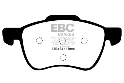 EBC GreenStuff Front Brake Pads - DP21229 EBC