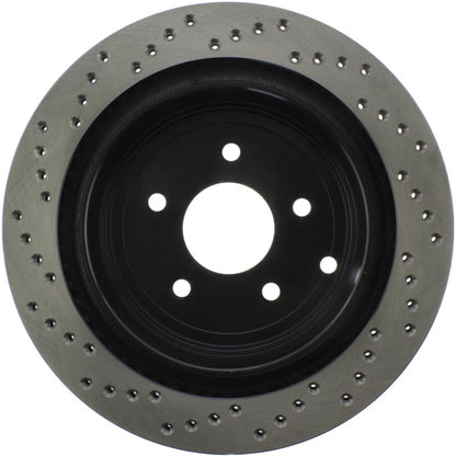 StopTech 03-07 Infiniti FX35/45 Drilled Left Rear Rotor Stoptech