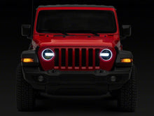 Load image into Gallery viewer, Raxiom 18-23 Jeep Wrangler JL Axial Series 9-In LED Headlights- Blk Housing (Clear Lens)