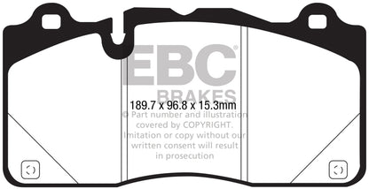 EBC BlueStuff Front Brake Pads - DP53050NDX EBC