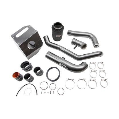 Wehrli 17-19 Chevrolet 6.6L L5P Duramax High Flow Intake Bundle Kit Stage 2 - Bengal Silver - WCF100441-BS
