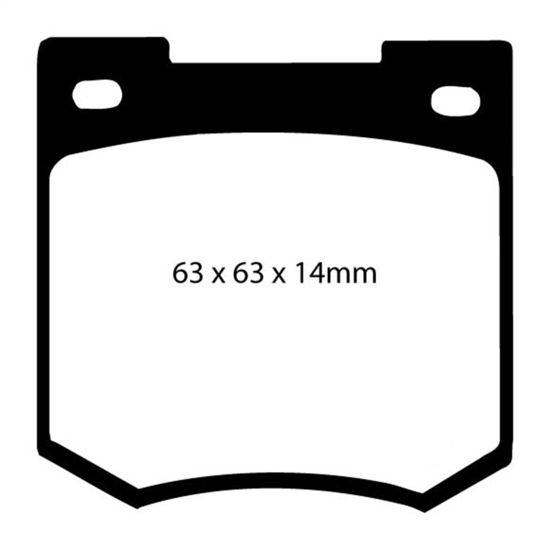 EBC RedStuff Front Brake Pads - DP3106C EBC
