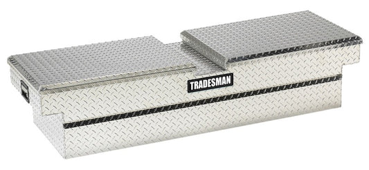 Tradesman Aluminum Gull Wing Cross Bed Truck Tool Box (72in.) - Brite Tradesman