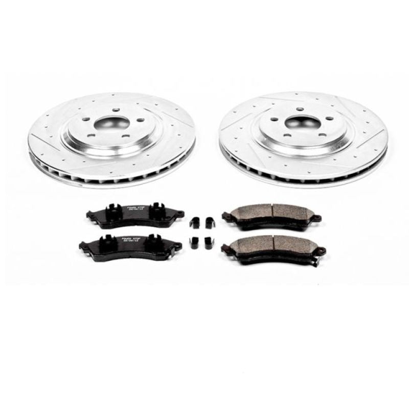 Power Stop 94-99 Ford Mustang Front Z23 Evolution Sport Brake Kit PowerStop