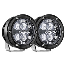 Load image into Gallery viewer, Rigid Industries 360-Series 4in LED Off-Road Spot Beam - Red Backlight (Pair)