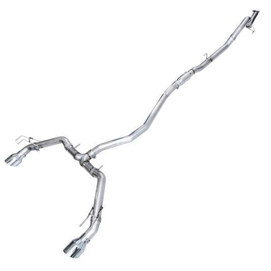 AWE Tuning 22+ Honda Civic Si/Acura Integra Track Edition Catback Exhaust - Dual Chrome Silver Tips AWE Tuning