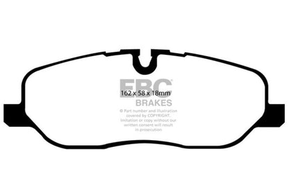 EBC Extra Duty Front Brake Pads - ED91541 EBC