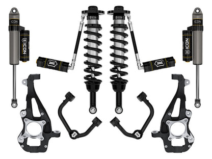 ICON 21-24 Ford F150 4WD 3.5-4.5in Stage 3 Suspension System - Tubular UCA