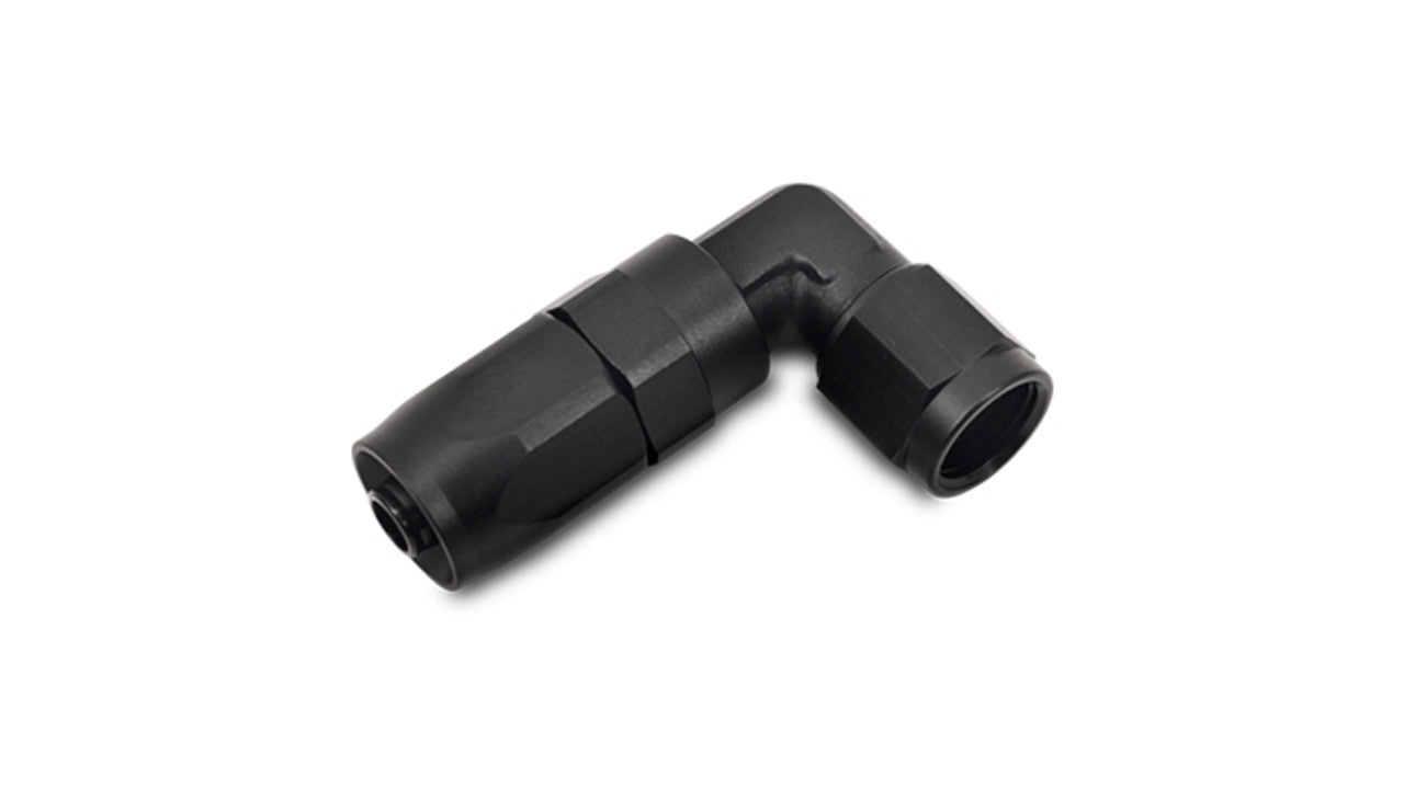 Vibrant -10AN 90° Tight Radius Forged Hose End Fitting (21990)