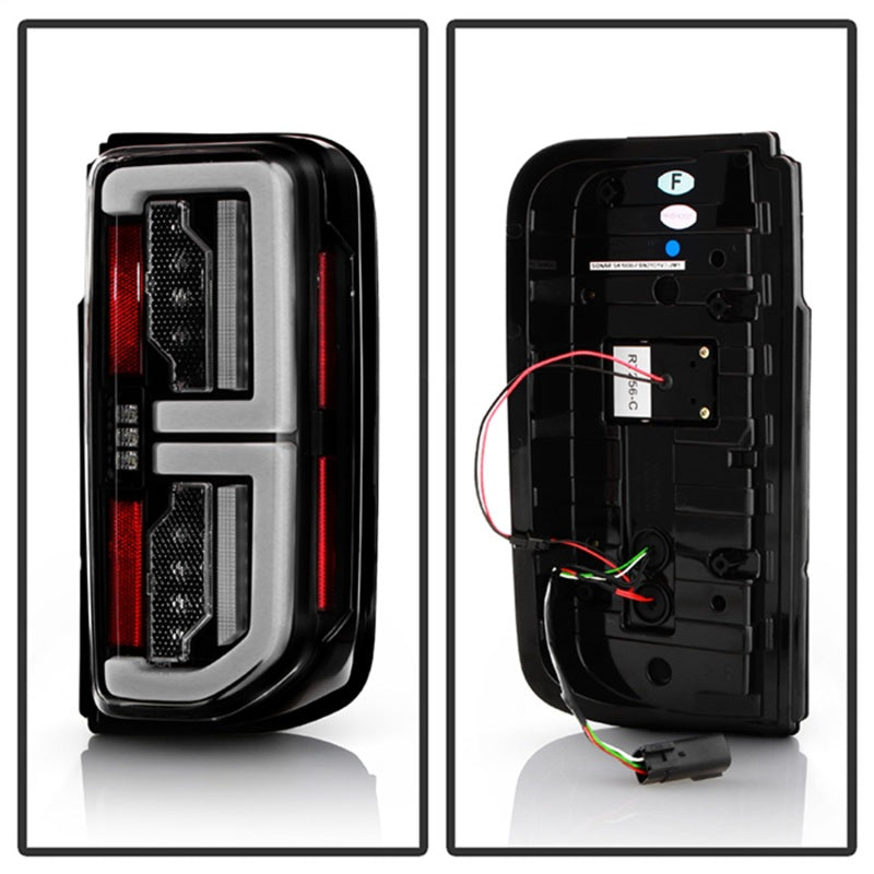 Spyder 21-23 Ford Bronco Factory LED Model LED Tail Lights (ALT-YD-FB21-LED-BK) SPYDER