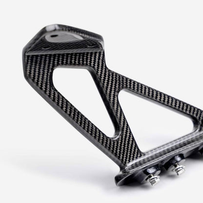 Seibon SMB23HDCVR Carbon Fiber OEM-Style Rear Spoiler Mounting Brackets for 2023–2025 Honda Civic Type R