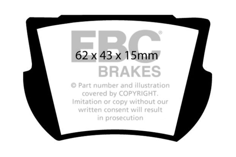 EBC Ultimax2 Rear Brake Pads - UD065 EBC