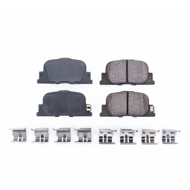 Power Stop 00-01 Lexus ES300 Rear Z17 Evolution Ceramic Brake Pads w/Hardware PowerStop