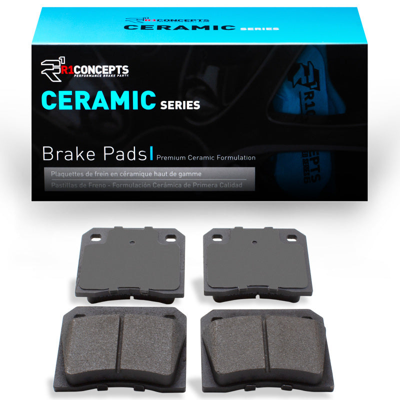 R1 Front & Rear Ceramic Brake Pads 1958-1993 AC/Alfa Romeo & More - 2310-0009-00