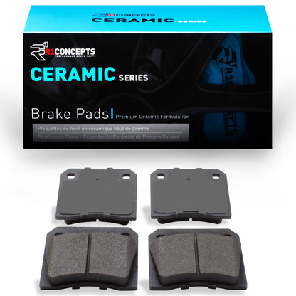 R1 Front & Rear Ceramic Brake Pads 1958-1993 AC/Alfa Romeo & More - 2310-0009-00