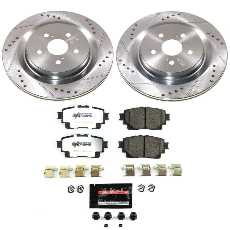 Power Stop 20-22 Toyota Highlander Rear Z36 Truck & Tow Brake Kit PowerStop