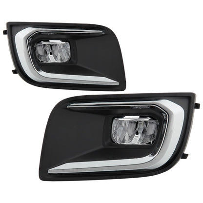 Spyder Toyota Sequoia 2018-2020 OEM Style LED Fog Lights w/OEM Fit Switch - Clear SPYDER