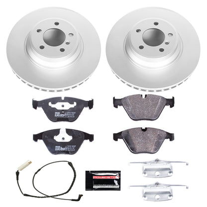 Power Stop 02-05 BMW 745i Front Euro-Stop Brake Kit PowerStop
