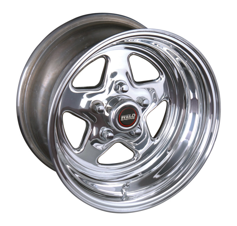 Weld ProStar 15x14 / 5x4.5 BP / 3.5in BS Polished Wheel - Non-Beadlock