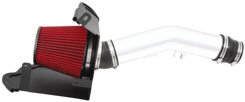 Spectre 10-18 Toyota FJ 10-15 4Runner V6-4.0L F/I Air Intake Kit - Polished w/Red Filter Spectre