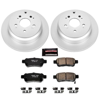 Power Stop 05-10 Honda Odyssey Rear Z17 Evolution Geomet Coated Brake Kit PowerStop