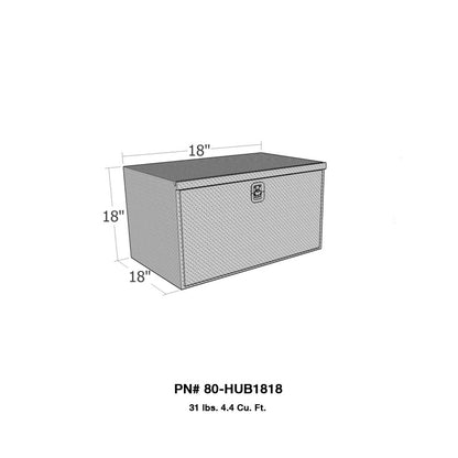 Westin/Brute HD Under Body 18in x 18in Drop Down Door - Aluminum