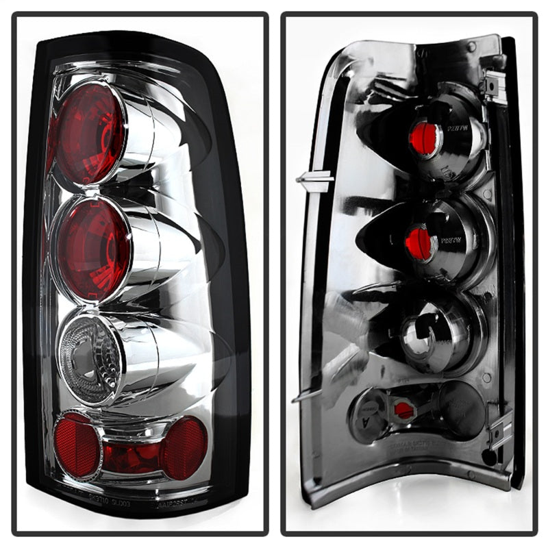 Spyder Chevy Silverado 1500 03-06 (Does Not Fit Stepside)Euro Style Tail Lights Chrm ALT-YD-CS03-C SPYDER