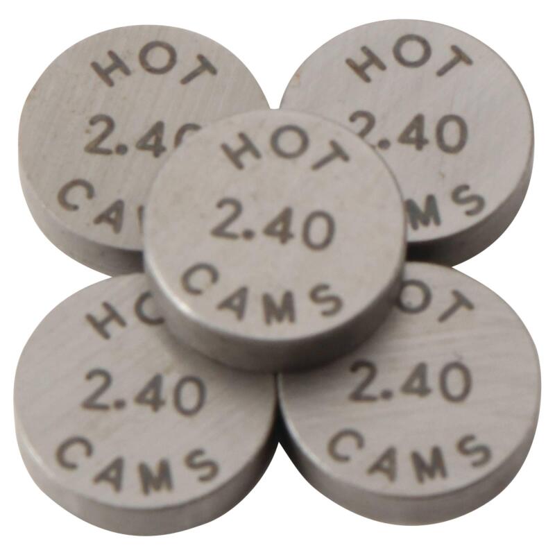 Hot Cams Shim Kits 2.400mm Thickness - 5 Pack