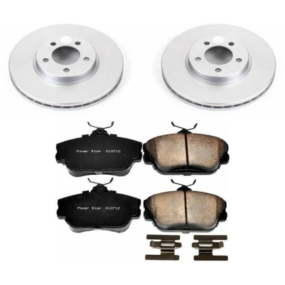 Power Stop 96-99 Ford Taurus Front Z17 Evolution Geomet Coated Brake Kit PowerStop