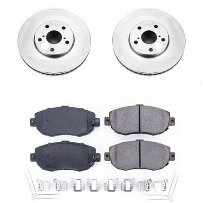 Power Stop 93-05 Lexus GS300 Front Z17 Evolution Geomet Coated Brake Kit PowerStop