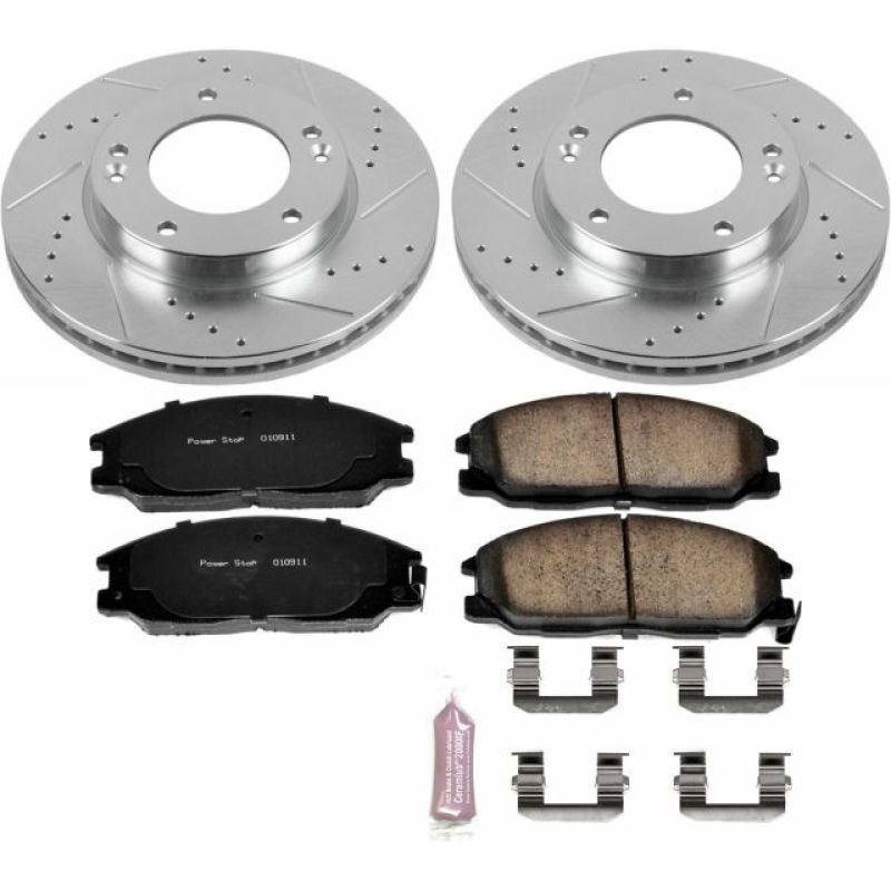 Power Stop 07-09 Kia Sorento Front Z23 Evolution Sport Brake Kit PowerStop