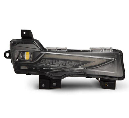 AlphaRex 210010 17-23 Tesla Model 3/20-24 Model Y Double Tap Dual Color LED Projector Fog Lights