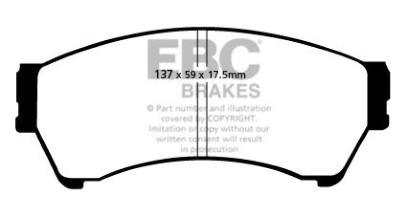 EBC GreenStuff Front Brake Pads - DP21765/2