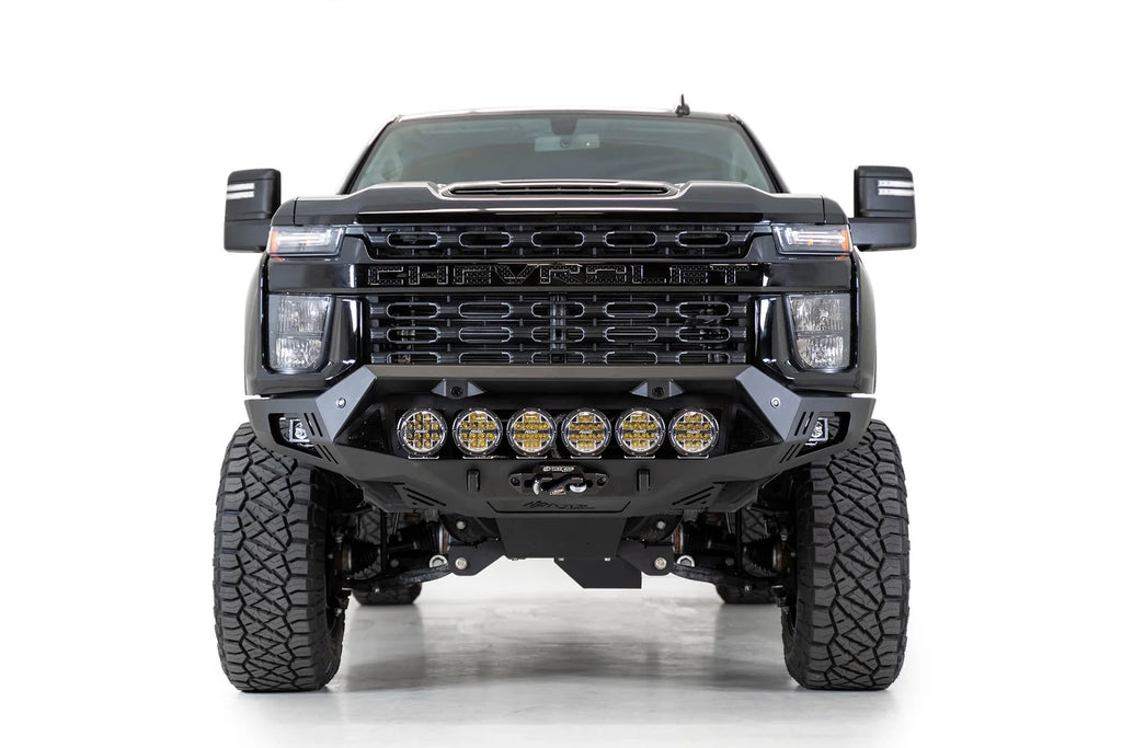 Addictive Desert Designs 2020-2023 Chevy 2500/3500 Bomber HD Front Bumper - F270043500103