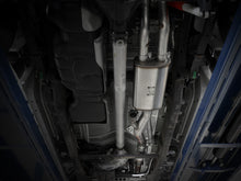 Load image into Gallery viewer, aFe Gemini XV 4 IN to Dual 3 IN 304 Stainless Steel Cat-Back Exhaust System w/ Cut-Out aFe