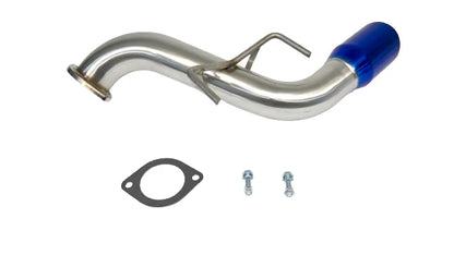 PLM Axle Back Exhaust 3" Track Pipe 2022+ BRZ / GR86 (Blue Tips) - PLM-FA24-TKP-BLUE-SINGLE