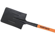 Load image into Gallery viewer, Rhino-Rack Stainless Steel Square Mouth Shovel - Orange Handle/Grey Grip - 43123