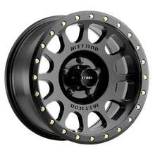 Load image into Gallery viewer, Method 305 NV MATTE BLACK 16x8 / 8x6.5 / 0/4.5, 130.81 Hub Bore - MR30568080500