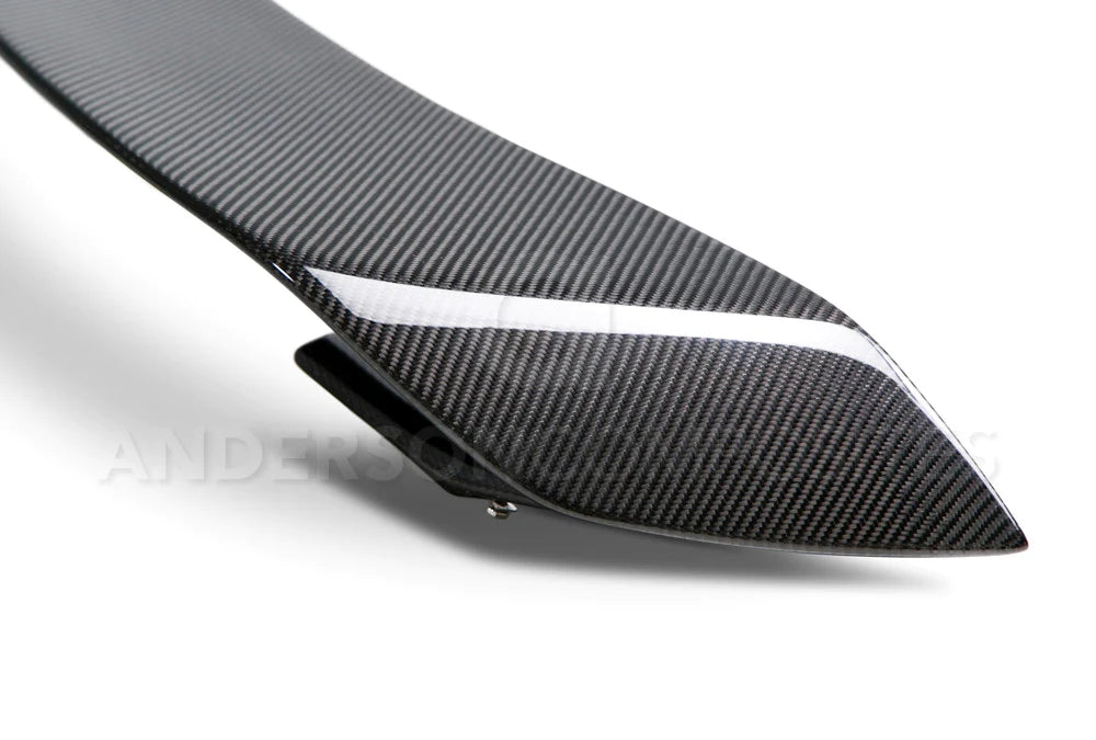 Anderson Composites 15-23 Mustang Carbon Fiber GT350R Style Rear Spoiler AC-RS15FDMU-GR