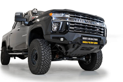 Addictive Desert Designs 2020-2022 Chevy 2500/3500 Bomber Front Bumper (20 Inch Lights) - F270012140103 Addictive Desert Designs