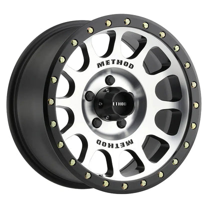Method 305 NV MACHINED - MATTE BLACK LIP 17x8.5 / 8x170 / 0/4.75, 130.81 Hub Bore - MR30578587300 Method Wheels