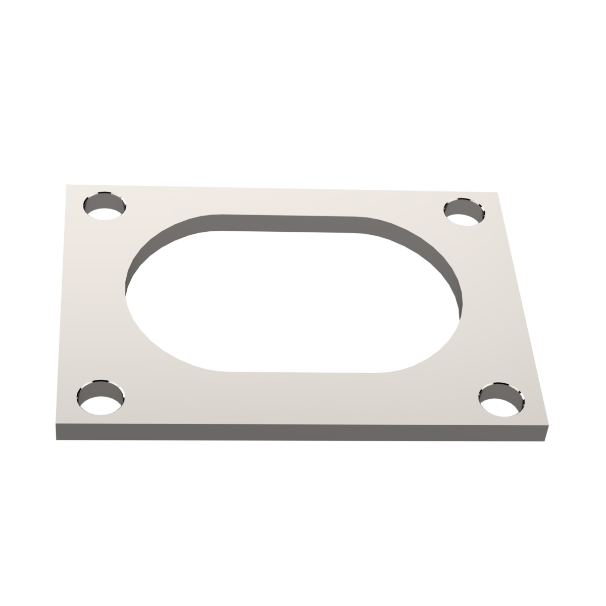 QTP Low Profile 4 Bolt Flange (Universal) - 10338F QTP