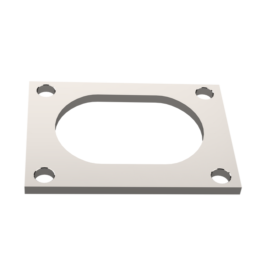 QTP Low Profile 4 Bolt Flange (Universal) - 10338F QTP